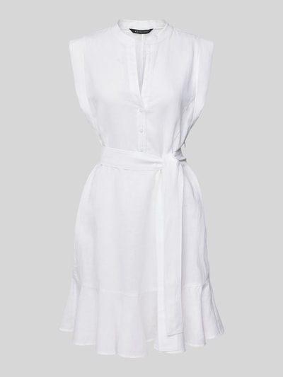 ARMANI EXCHANGE Sukienka mini z wiązanym paskiem Biały 2