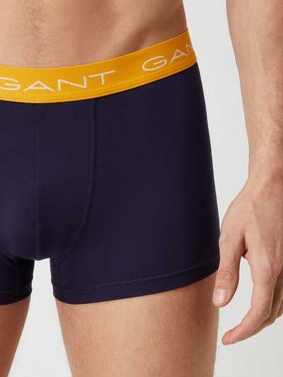 Gant Boxershort met stretch in set van 3  Donkerblauw - 5