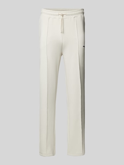 Pegador Trackpants met elastische band en logostitching Offwhite - 2