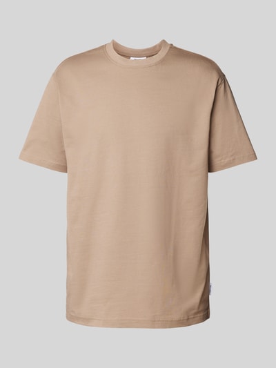 Only & Sons T-shirt met ronde hals, model 'FRED' Taupe - 2