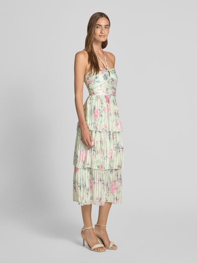 Lipsy Cocktailjurk met halter Bleu - 1