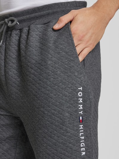 Tommy Hilfiger Sweatpants mit elastischem Bund Anthrazit 3