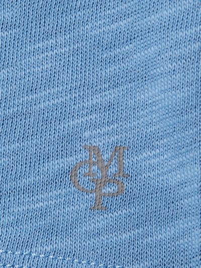 Marc O'Polo T-Shirt aus Slub Jersey Jeansblau 2