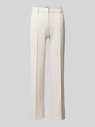 Gardeur Stoffen broek met Franse steekzakken Beige - 2