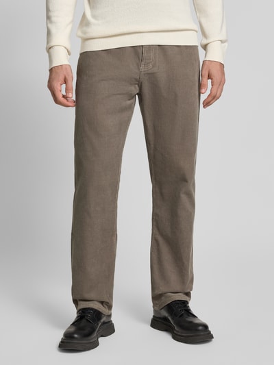 Samsøe Samsøe Cordhose mit 5-Pocket-Design Modell 'SAEDDIE' Beige 4