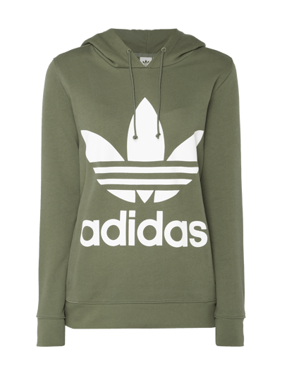 adidas Originals Hoodie mit Logo-Print  Oliv 2