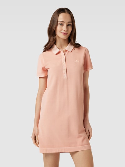 GANT Polokleid mit Polokragen Apricot 4