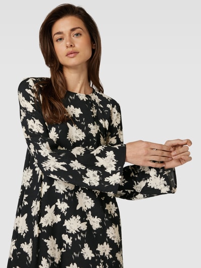 Jake*s Casual Mini-jurk met all-over print Zwart - 3