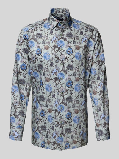 OLYMP Modern Fit Businesshemd mit Kentkragen Gruen 2