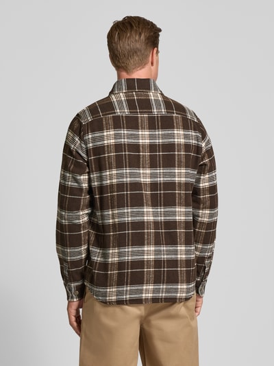 Les Deux Regular Fit Freizeithemd mit Kentkragen Modell 'Lennon' Mittelbraun 5