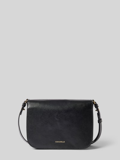 Coccinelle Handtas met labeldetail Zwart - 4