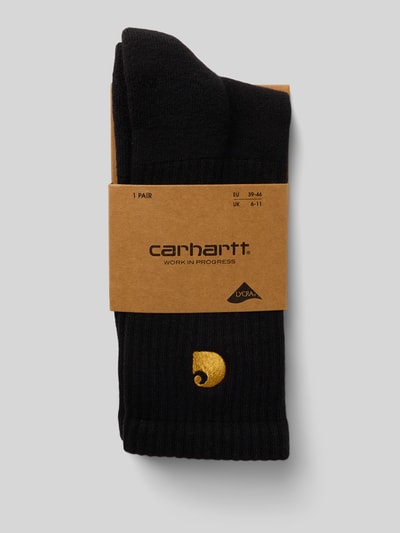 Carhartt Work In Progress Socken mit Label-Stitching Black 3