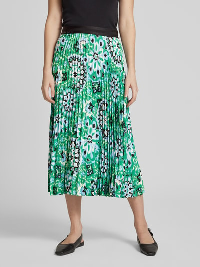 comma Midirok met plissévouwen Groen - 4