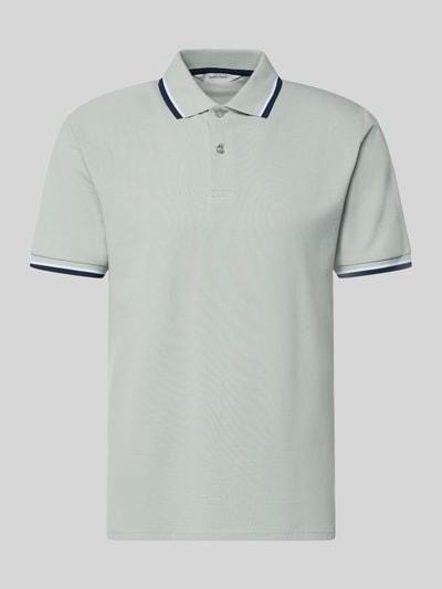 Selected Homme Slim Fit Poloshirt aus Bio-Baumwoll-Mix Modell 'SLIM ATLAS SPORT' Lind 2