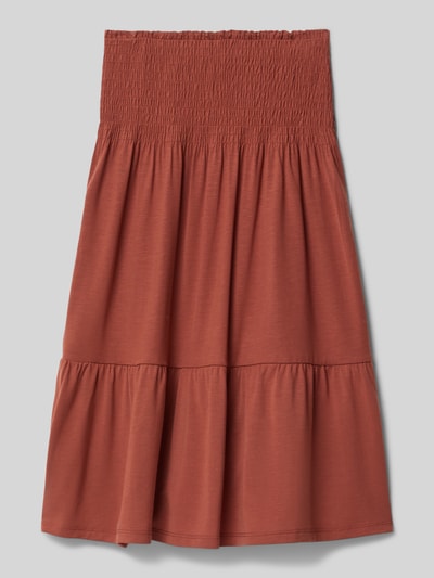 Produktfoto, Ausgestellter Midi-Rock aus Lyocell-Mix von s.Oliver RED LABEL, effen kleuren, uitlopend model, midilengte, elastische band, stretch, materiaalverwerking lyocellmix
