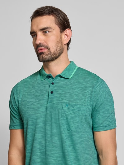 RAGMAN Regular Fit Poloshirt mit Brusttasche Gruen 3