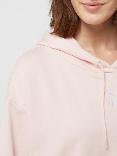 PUMA PERFORMANCE Bluza z kapturem oversized z bawełny Różowy 3