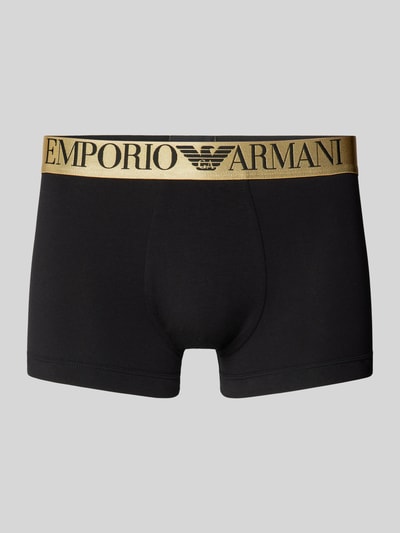 Emporio Armani Trunks mit elastischem Bund Black 1