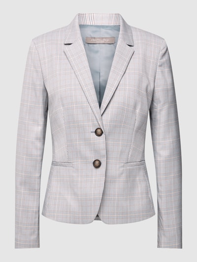 Christian Berg Woman Selection Blazer mit Karomuster Blau 2