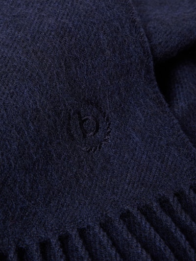 bugatti Wollen sjaal met franjes Jeansblauw - 2