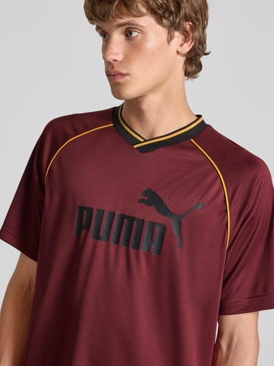 PUMA PERFORMANCE Trikot mit Label-Print Bordeaux 3