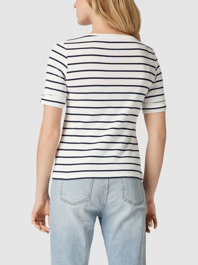 Esprit Collection T-Shirt mit Streifenmuster Marine 5