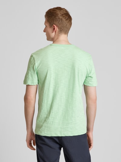 Tom Tailor T-shirt met motief- en labelprint Mintgroen - 5