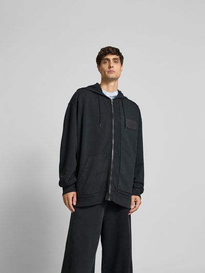 MM6 Maison Margiela Sweatjacke mit Kapuze Black 4