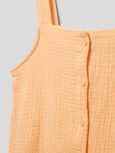 Only Top mit Muschelsaum Modell 'KOGTHYRA' Orange 2