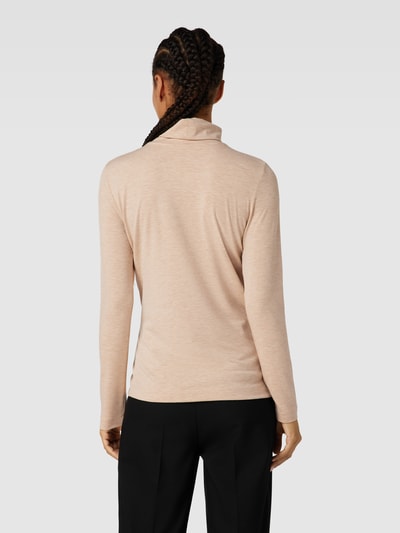 Christian Berg Woman Longsleeve mit Rollkragen Sand Melange 5