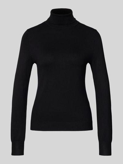 comma Strickpullover mit Rollkragen Black 2