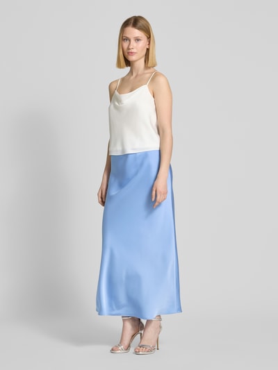 Neo Noir Maxirock mit elastischem Bund Modell 'Vicky' Hellblau 1