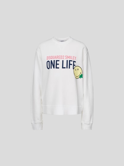 Dsquared2 Sweatshirt mit Prints Weiß 2