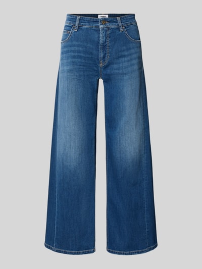 Cambio Cropped Jeans mit weitem Bein Blau 2