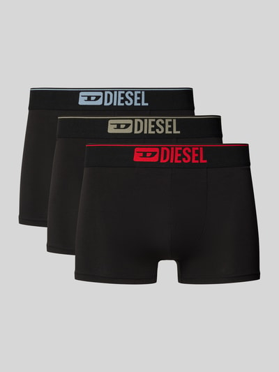 Diesel Pants mit elastischem Logo-Bund im 3er-Pack Black 1