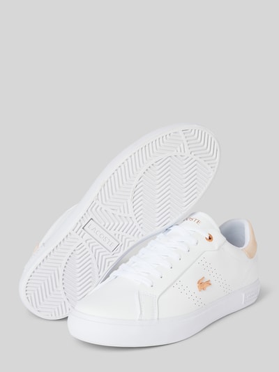 Lacoste Sneakersy z aplikacją z logo model ‘POWERCOURT 2.0’ Różowawy 3