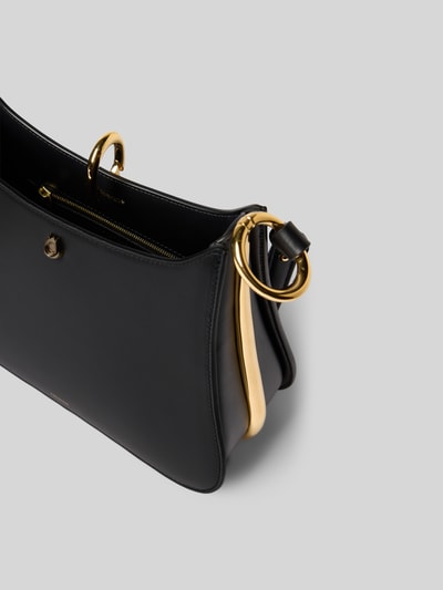 Rabanne Shoulder Bag mit Logo-Print Black 5