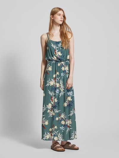Only Sukienka midi z kwiatowym wzorem model ‘NOVA’ Trzcinowy 1