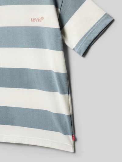 Levi’s® Kids krój regular fit t-shirt z mieszanki bawełny Morski 2
