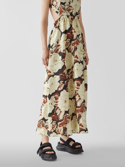 Sir Seidenkleid mit floralem Allover-Muster MULTI STYLEBOP 3