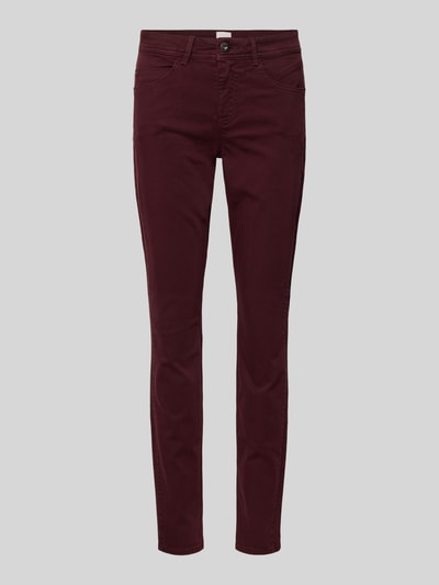 Brax Jeansy o kroju skinny fit z 5 kieszeniami model ‘SHAKIRA’ Bordowy 2