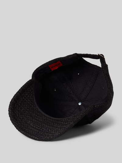 HUGO Basecap mit Label-Detail Modell 'Ally' Black 2