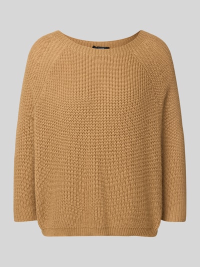 Weekend Max Mara Regular Fit Strickpullover mit Woll-Anteil Modell 'XENO' Camel 2