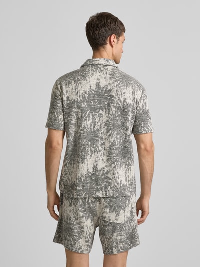 Samsøe Samsøe Regular fit vrijetijdsoverhemd met platte kraag, model 'KVIST' Middengrijs gemêleerd - 5