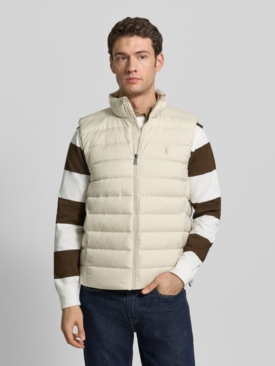 Polo Ralph Lauren Regular Fit Weste in Stepp-Optik Sand 4