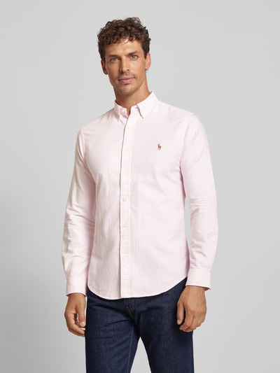 Polo Ralph Lauren Freizeithemd mit Label-Stitching Rose 4