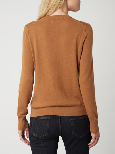 Jake*s Casual Pullover van kasjmier Camel - 5