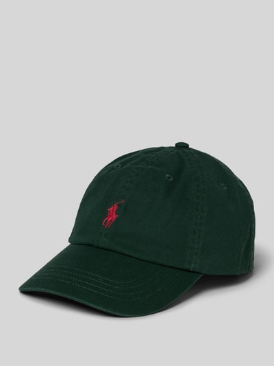 Polo Ralph Lauren Basecap mit Label-Stitching Dunkelgruen 1