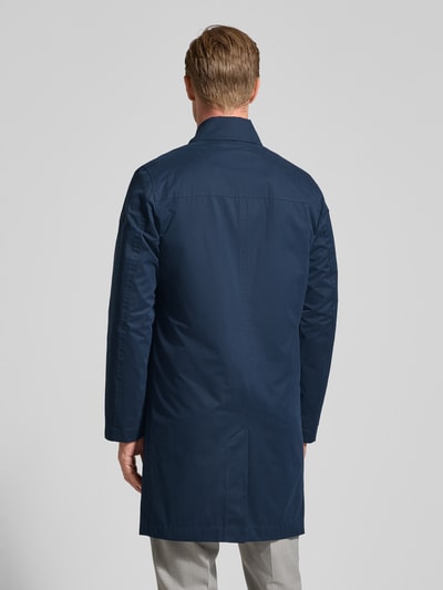 Marc O'Polo Regular fit lange jas met katoen                                                                                                                                                                                       Marineblauw - 5
