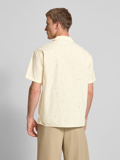Jack & Jones Regular Fit Freizeithemd Modell 'EMBROIDERY PATTERN' Offwhite 5